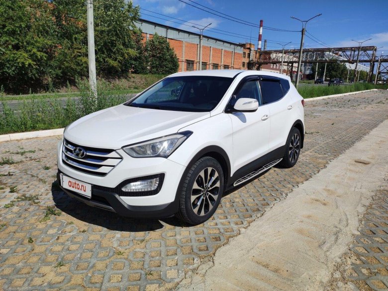 Хендай Санта Фе 2014 белый