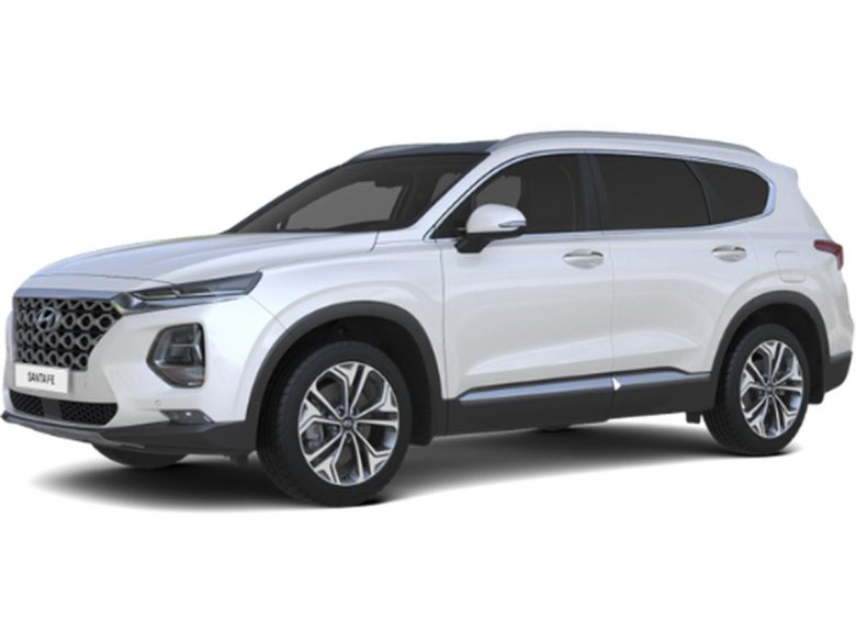 Hyundai Santa Fe 2019 белый