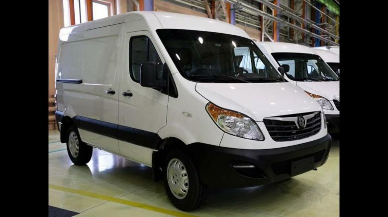 Цельнометаллический фургон sollers atlant l1h1