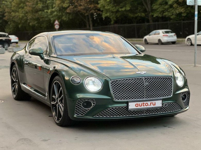 Бентли континенталь gt2020 зеленая