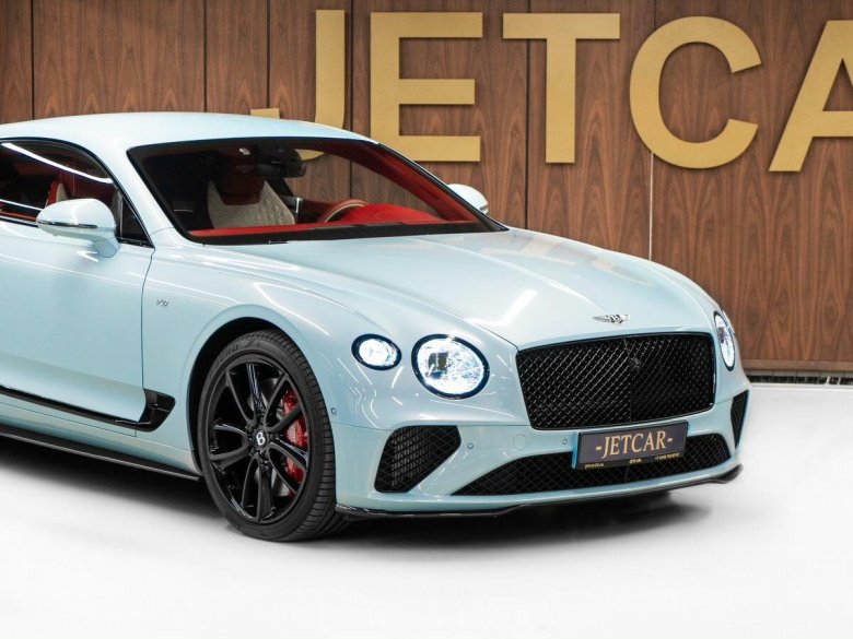 Бентли голубая