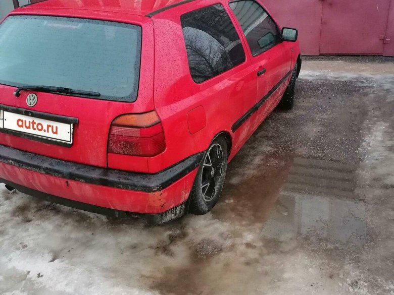Фольксваген гольф 1992 года