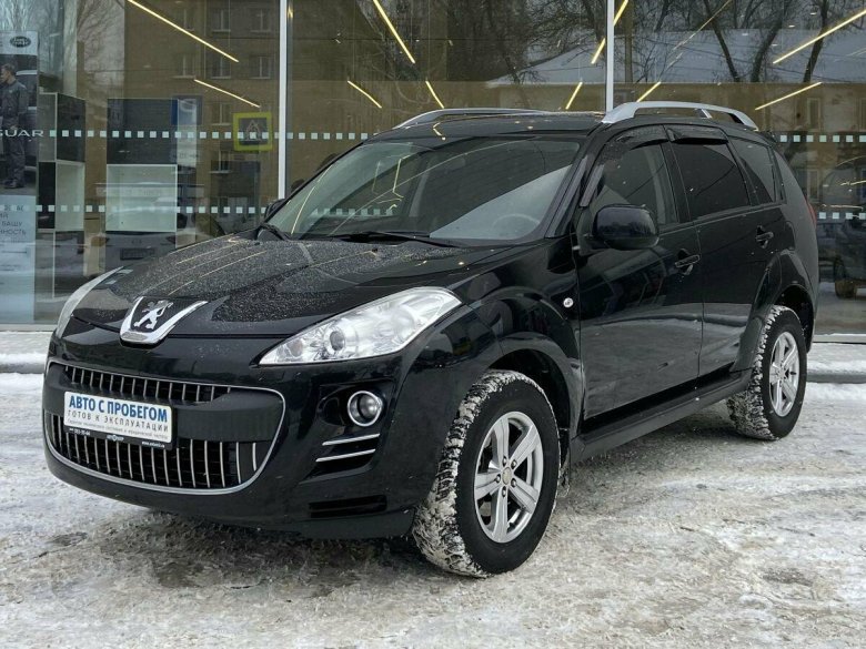 Peugeot 4007 с 2007–2012 г.в белый фон