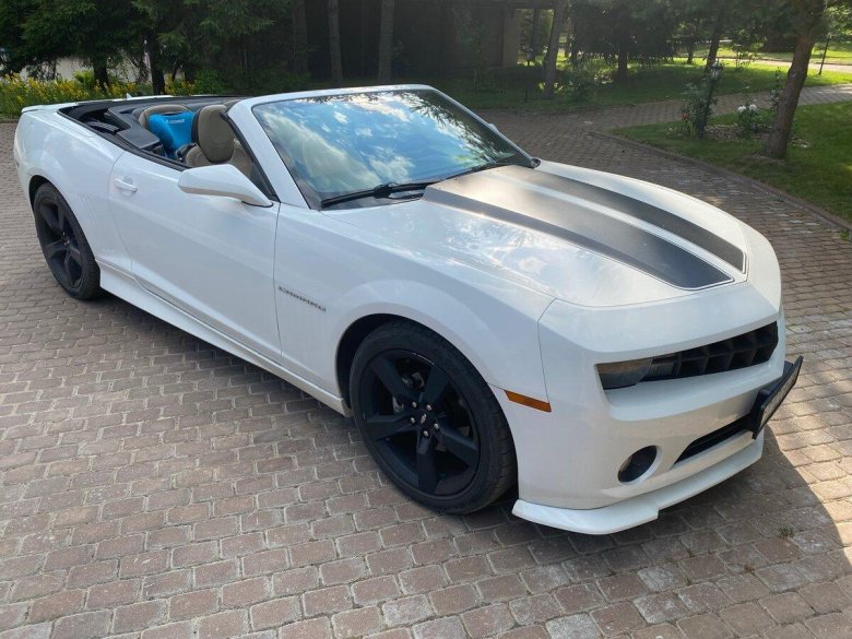Шевроле камаро белый кабриолет