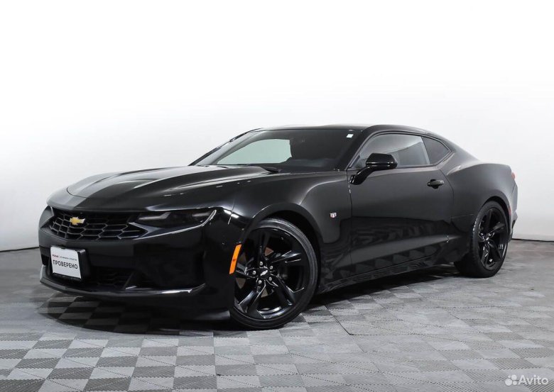 Шевроле Камаро 2018 черный матовый