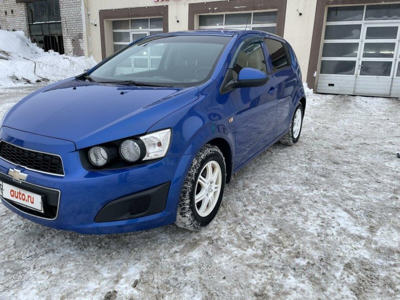 Шевроле авео седан синий 2013