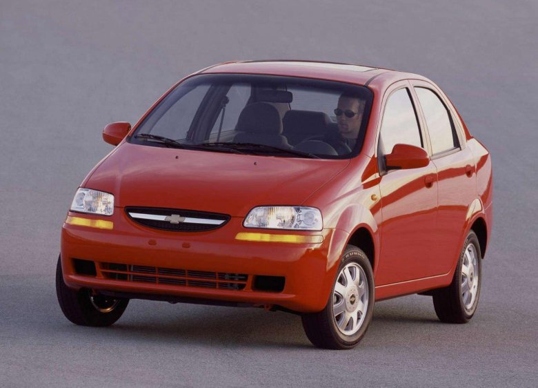Шевроле Авео 1 поколение седан