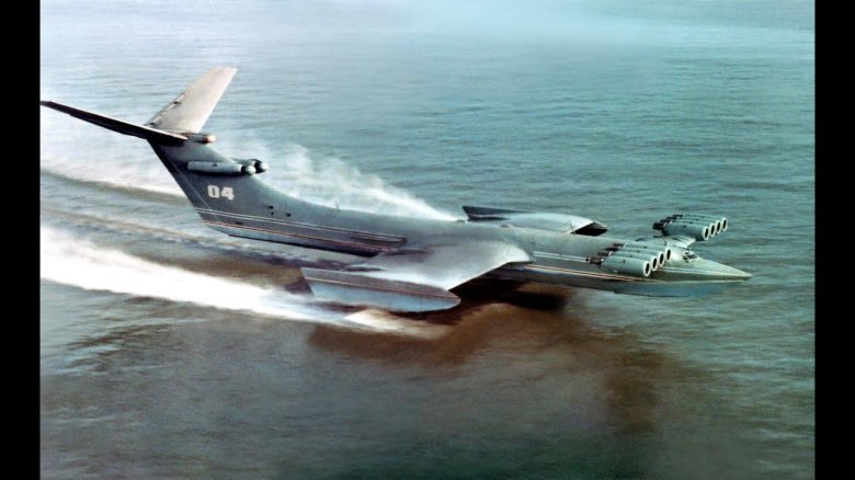 Каспийский дьявол экраноплан