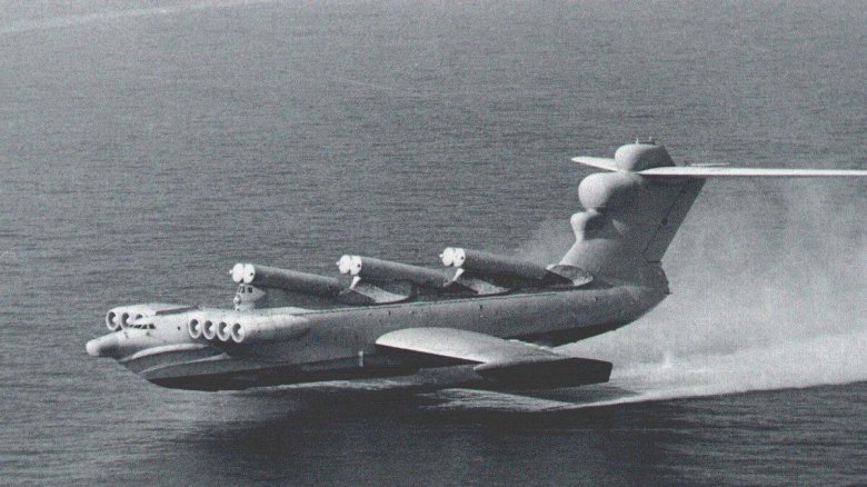 Экраноплан каспийский монстр