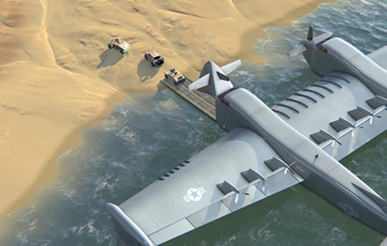 Экраноплан каспийский монстр