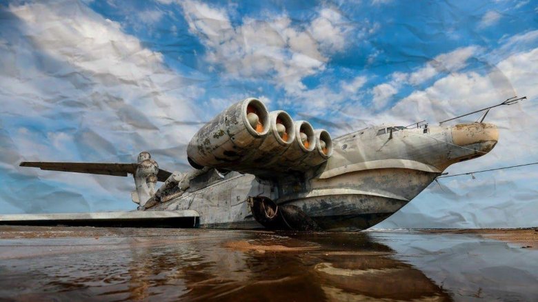 Каспийский монстр экраноплан Лунь