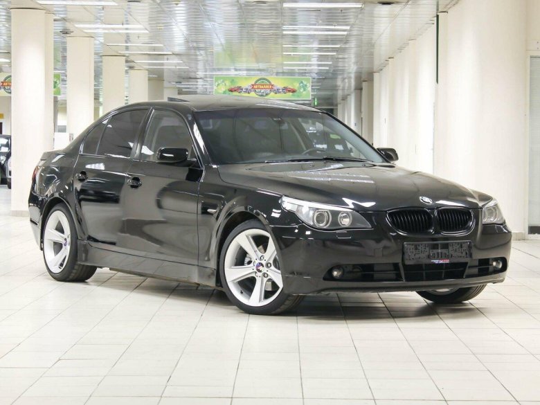 BMW 5 e60 2005 черный