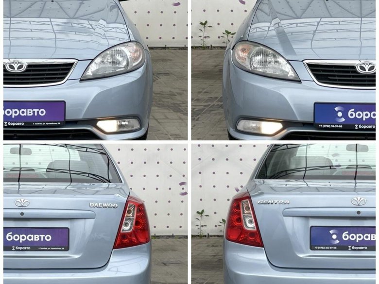 Дэу джентра серая