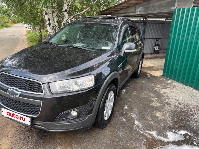 Шевроле каптива черный 2014