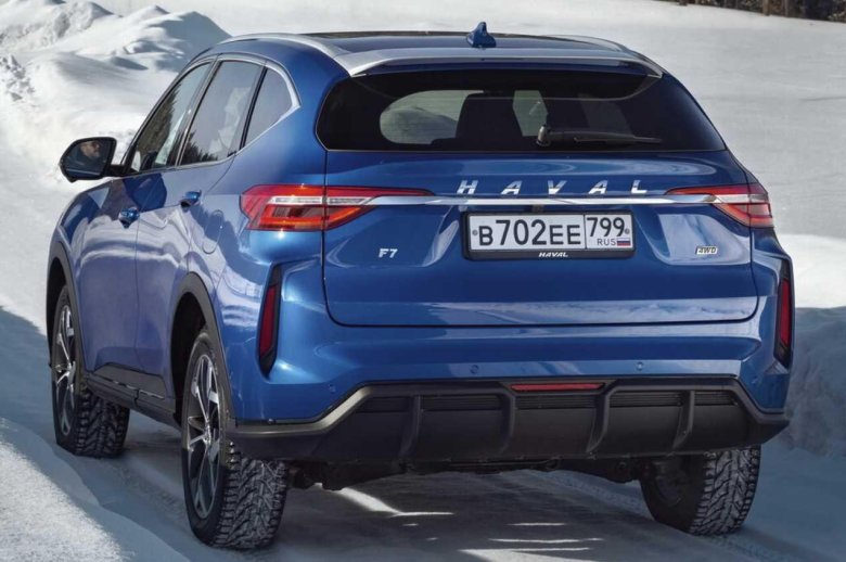 Haval f7 2024 Рестайлинг
