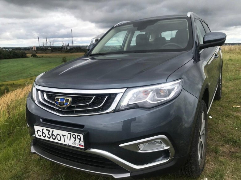 Новый джили атлас