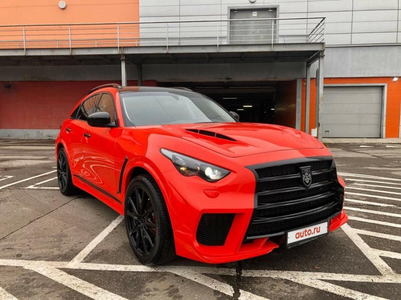 Infiniti FX Red