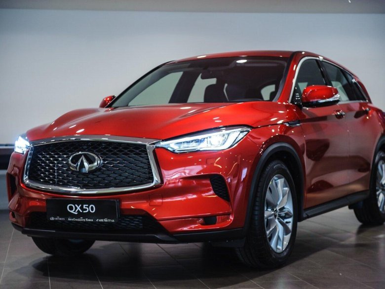 Инфинити qx50 красная
