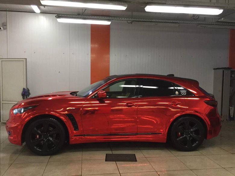 Инфинити fx35 антихром