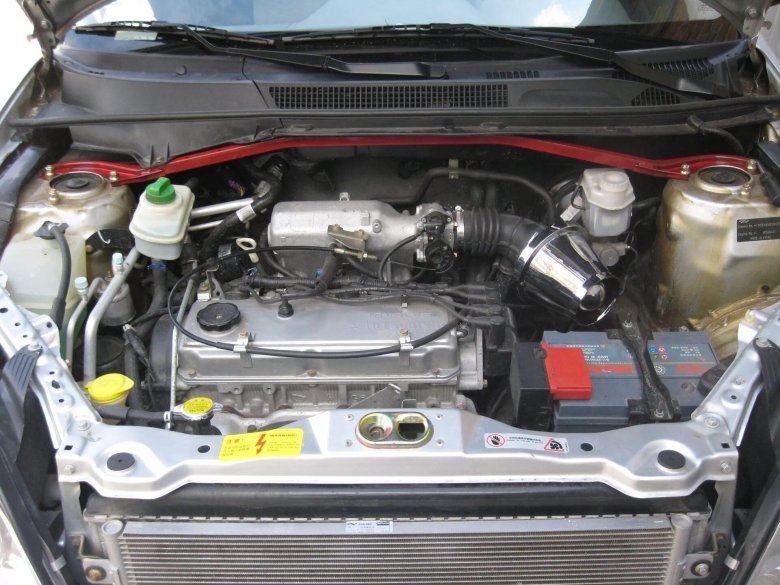 Chery Tiggo t11 под капотом
