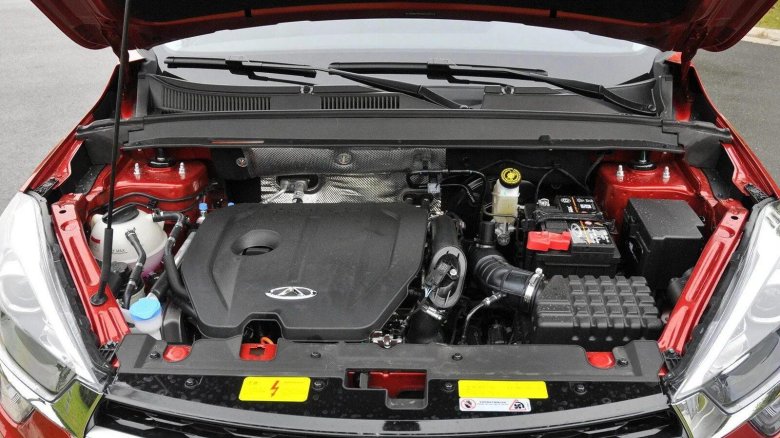 Chery Tiggo 4 под капотом