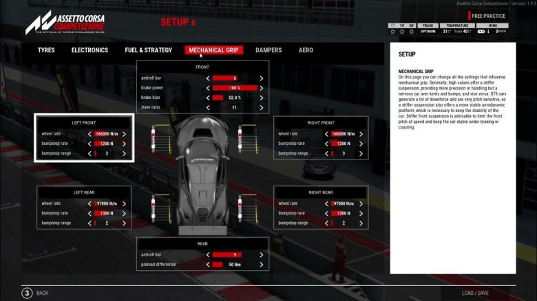 Assetto Corsa Competizione машины