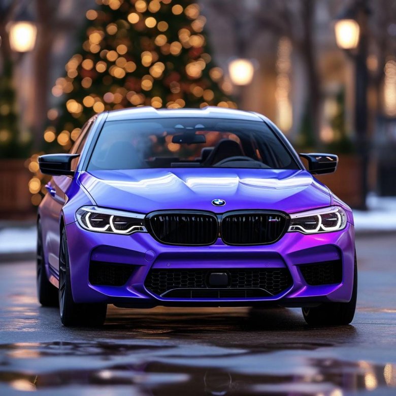 Бмв м 5 ф 90 фиолетовая