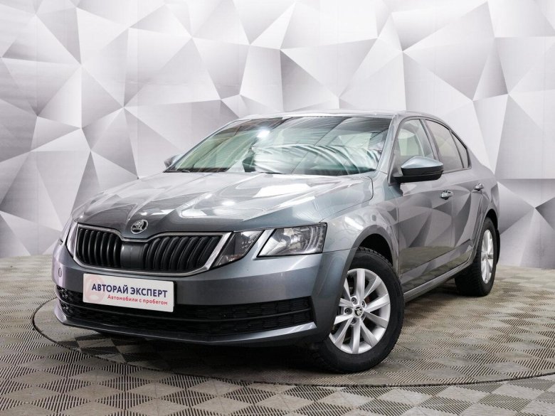 Серая шкода октавия