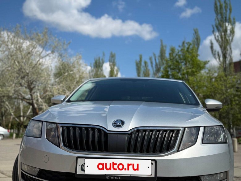 Skoda octavia 2017 серебристый