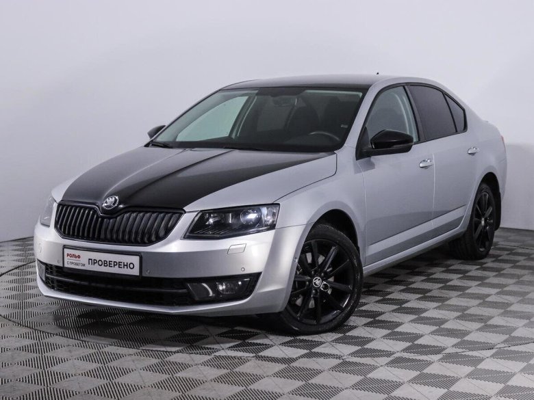 Skoda Octavia 2017 серебристый