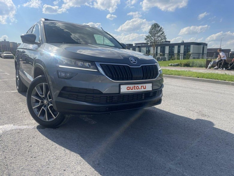 Шкода кодиак серебристый