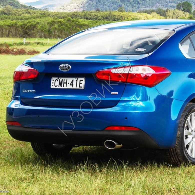 Задний бампер Церато 3 2013 года