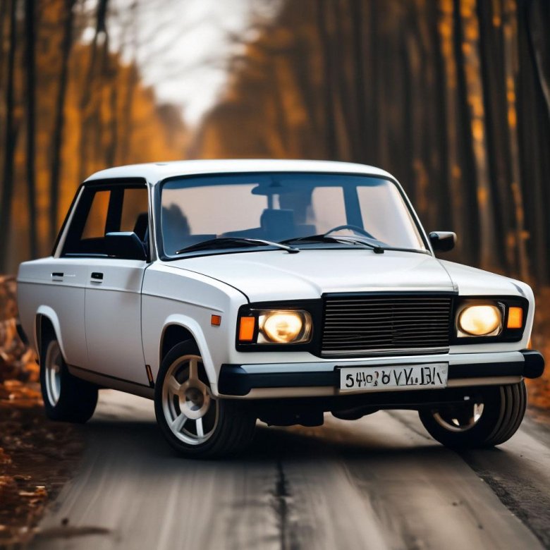 Ваз 2107 белая