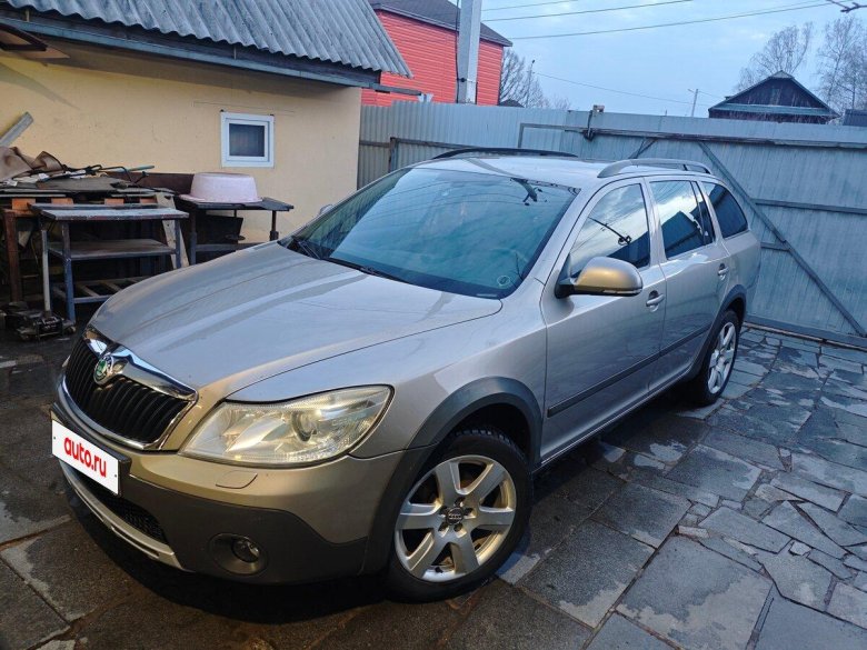 Шкода октавия скаут 2012