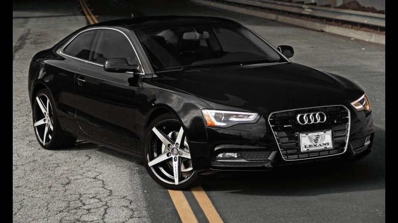Audi a5 черная