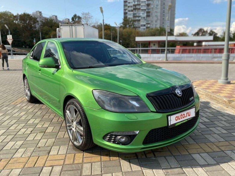 Шкода октавия а 5 рск зеленая