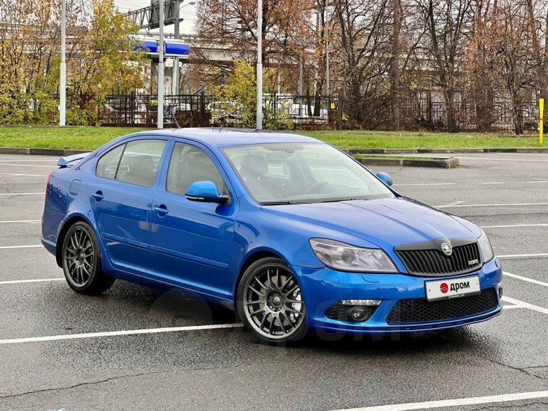 Голубая Октавия РС Уфа
