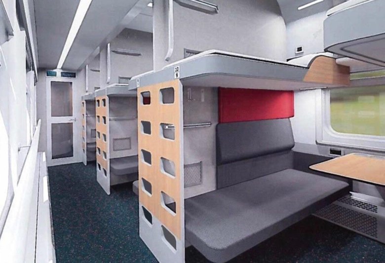 Новый вагон плацкарт 2022