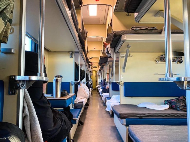 Вагон плацкарт РЖД 2022