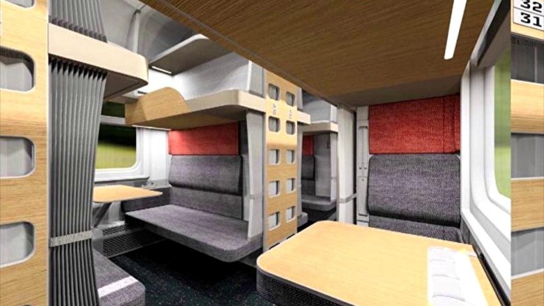 Обновленные вагоны РЖД плацкарт