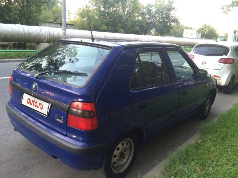 Шкода Фелиция синий 1998