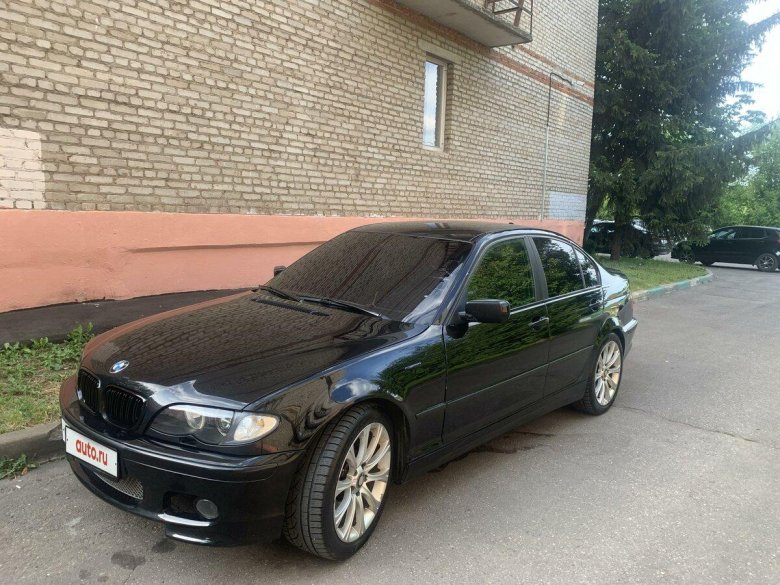 БМВ тройка 2002 черный