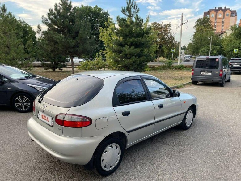 Шевроле ланос серебристый металлик 2007