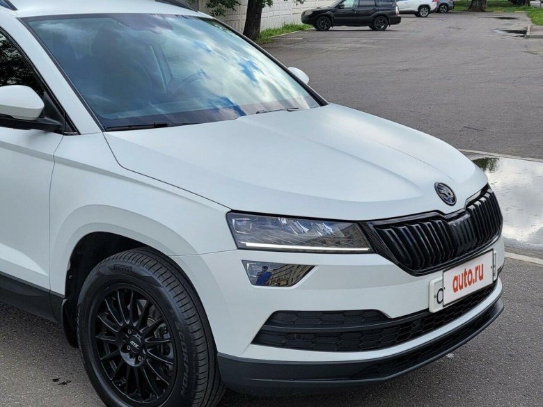 Белая шкода