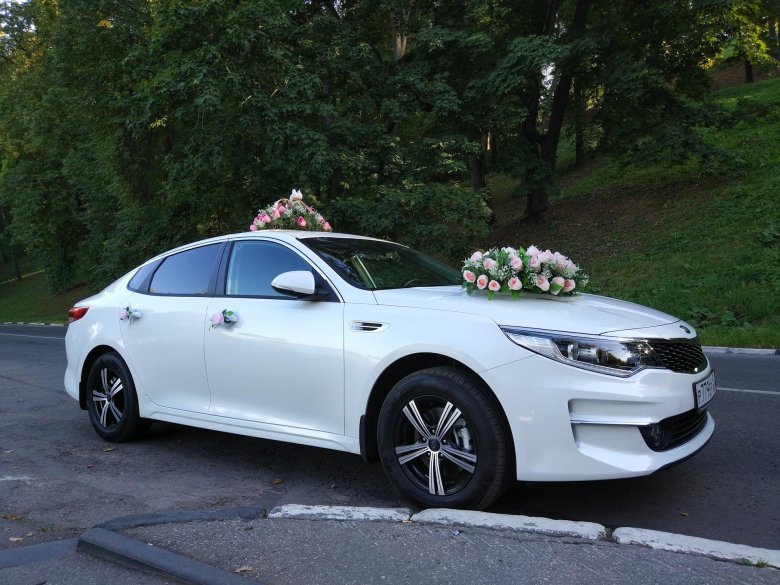 Киа к5 белая