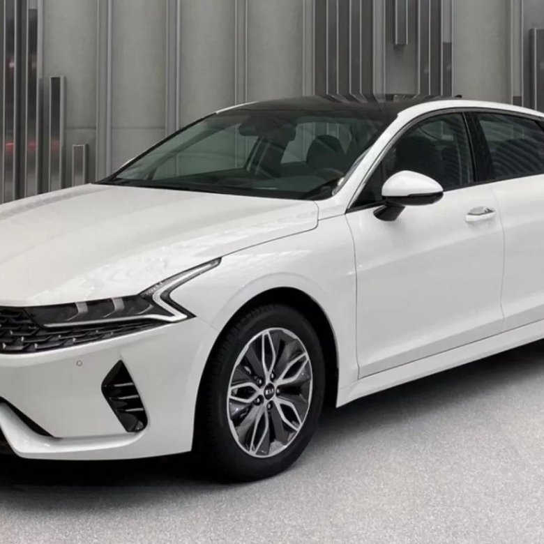 Kia k5 iii (2019-2023) белый