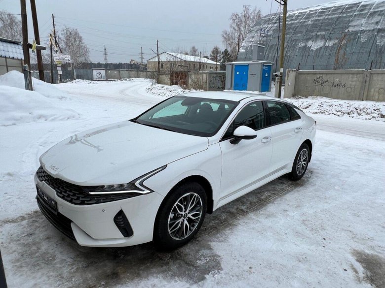 Киа к 5 белая