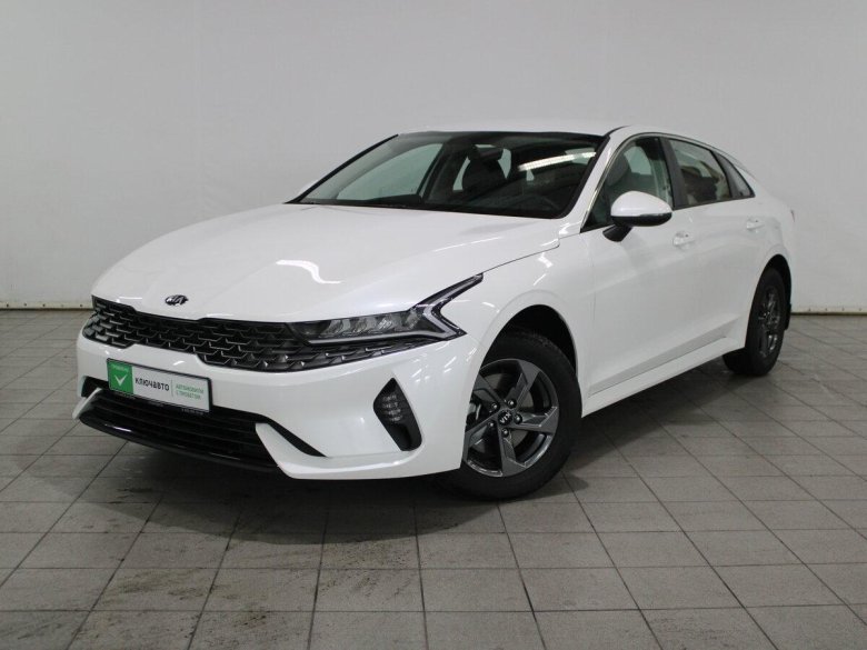 Kia k5 2021 белая