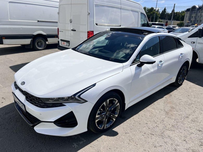 Киа к 5 белая