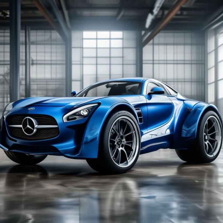 Mercedes amg gt blue